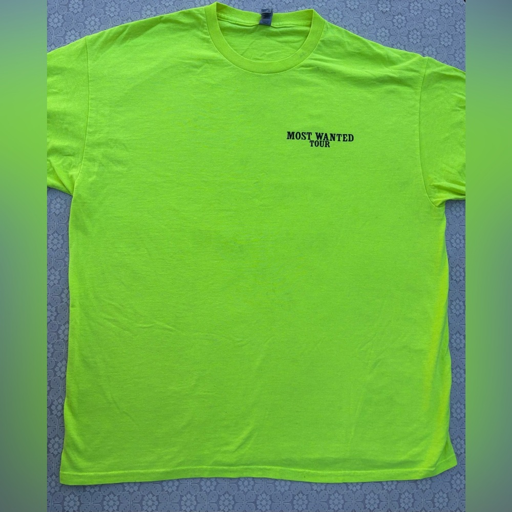 Bad Bunny “Most Wanted” 2024 Tour Local Crew T Shirt